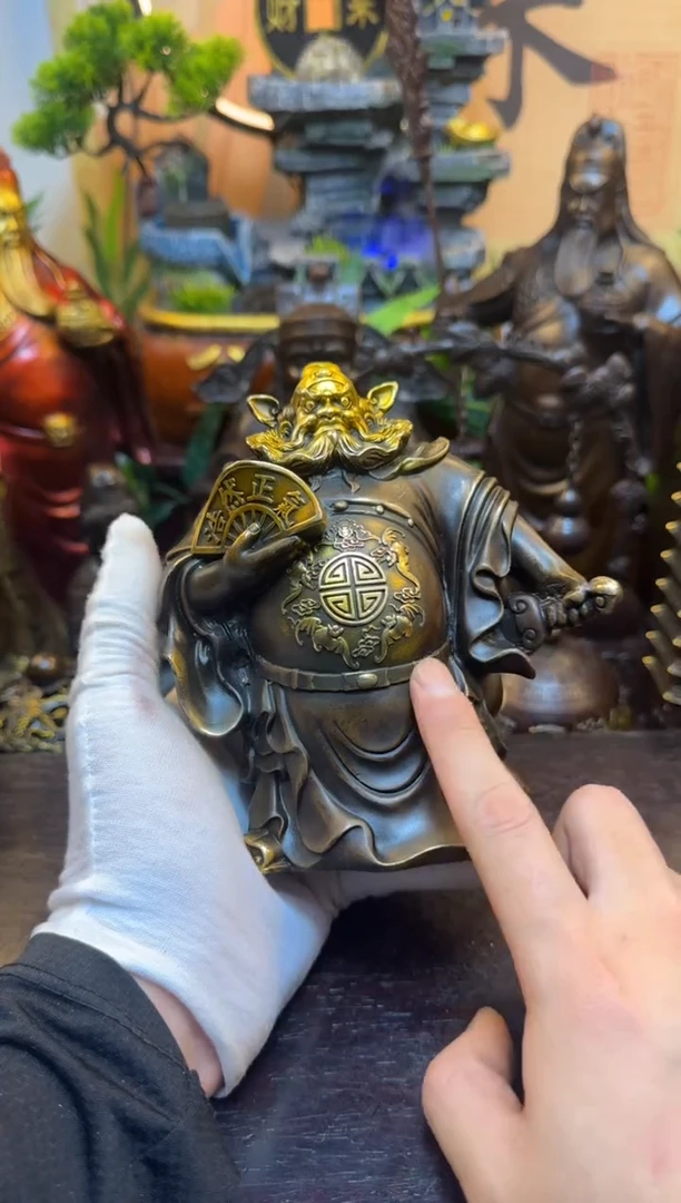潼潼古铜只卖真铜！（钟馗）