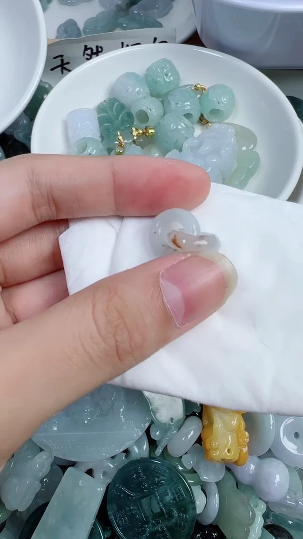 散珠翡翠175号链接，A货翡翠