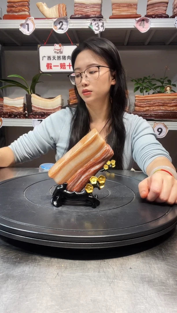 石材天然石材柳州猪肉石12-7-2.5