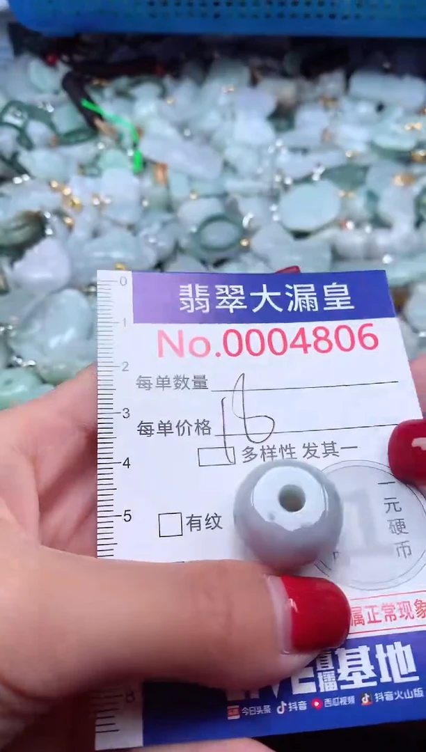 颈饰未镶嵌翡翠4806
