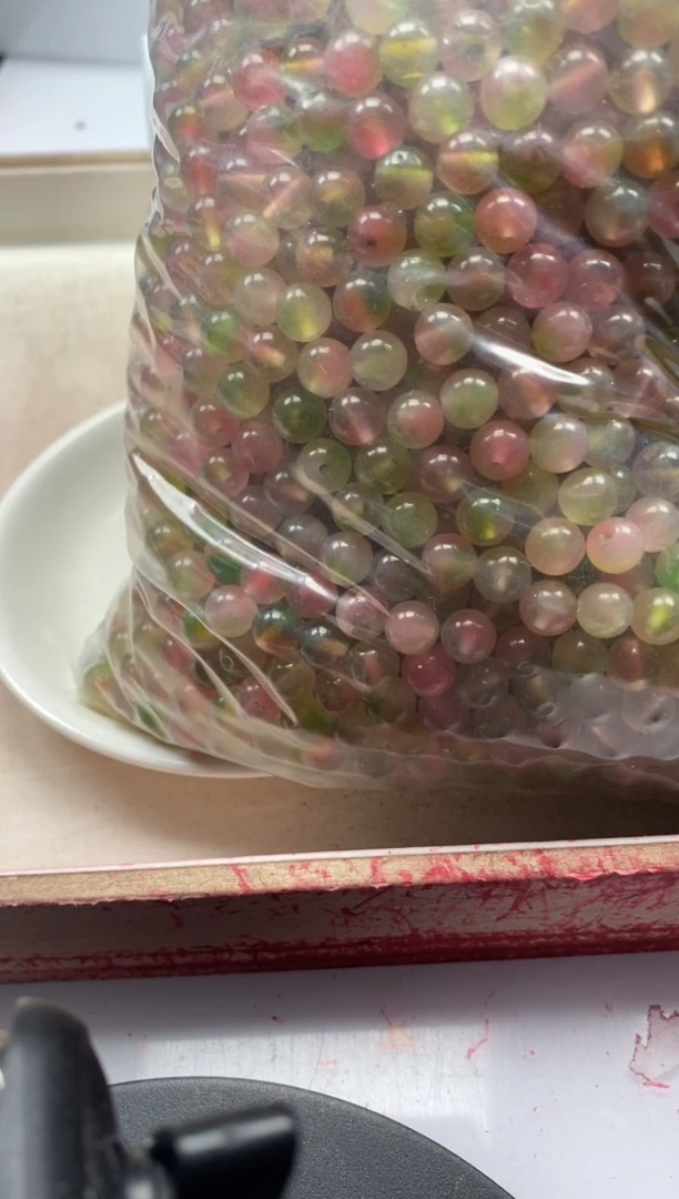 【闪购商品】玛瑙/玉髓颈饰未镶嵌w833水蜜桃盐源8mm*50颗