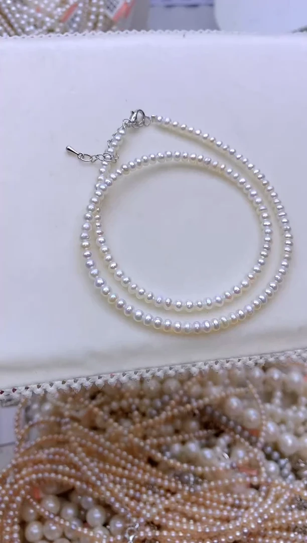 未镶嵌1淡水珍珠项链