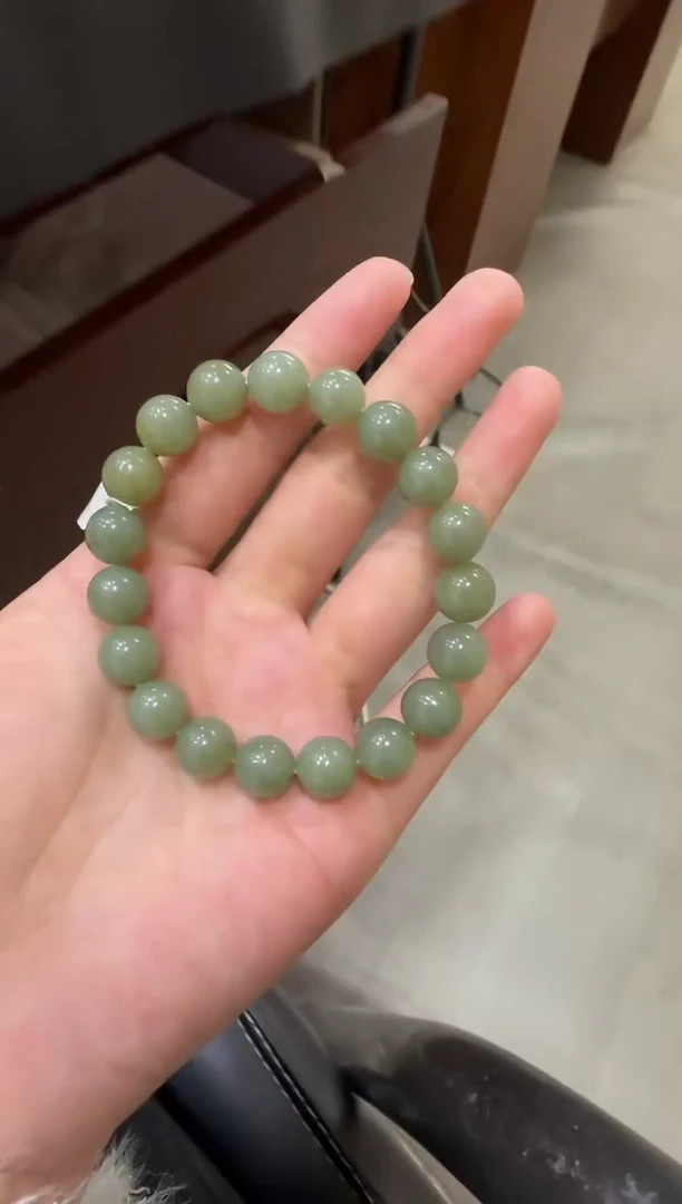 未镶嵌手串和田玉且末蓝手串（产地直发）