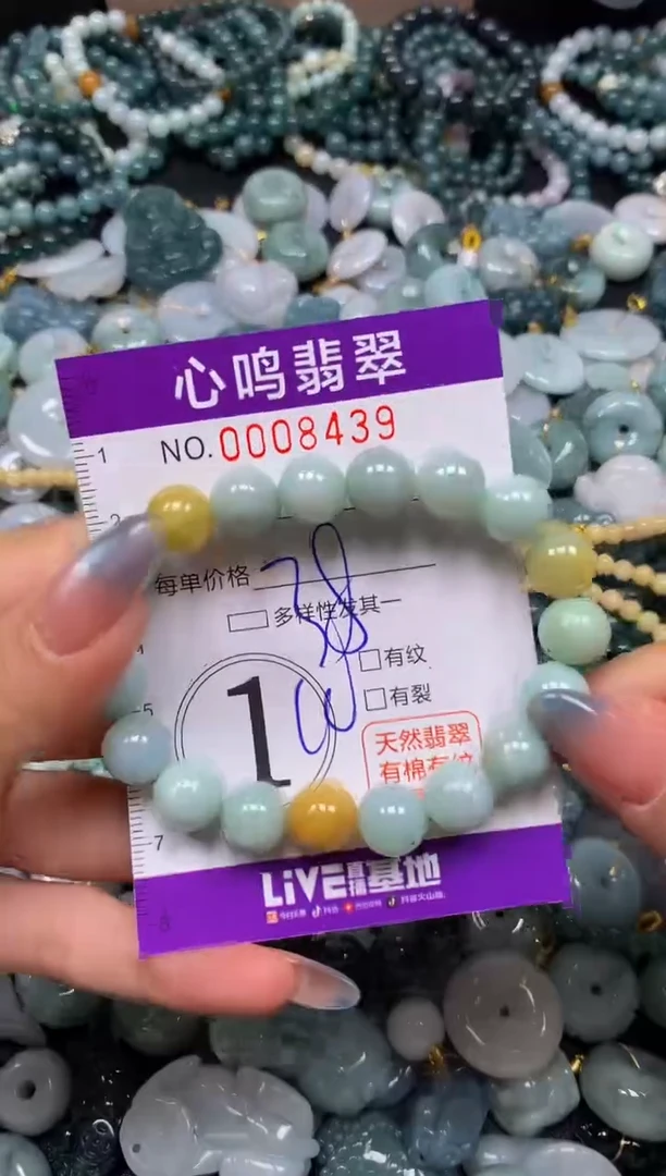 颈饰未镶嵌翡翠闪购008439