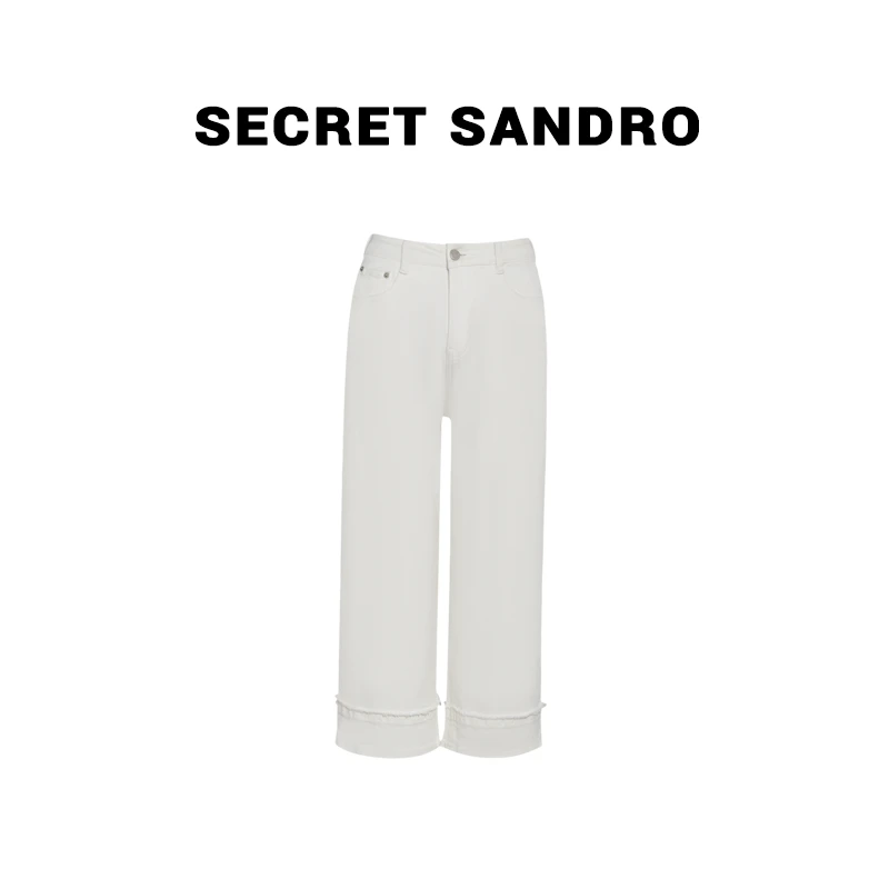 【女团裤】【多娜&Secret Sandro粉丝专享】牛仔裤 N25200016N