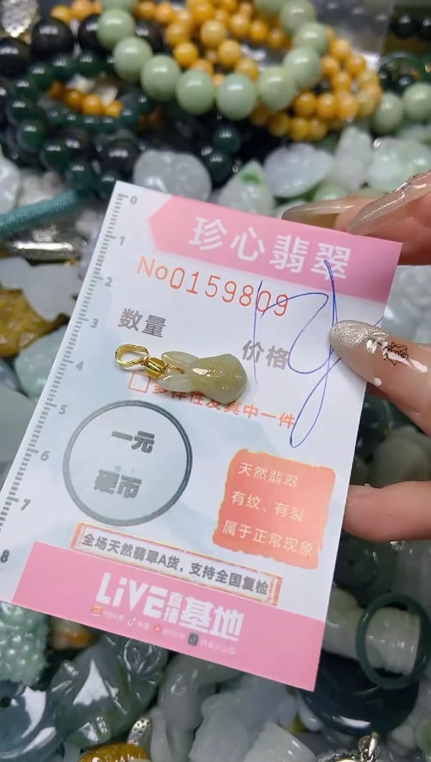 【闪购商品】翡翠颈饰未镶嵌闪购0159809