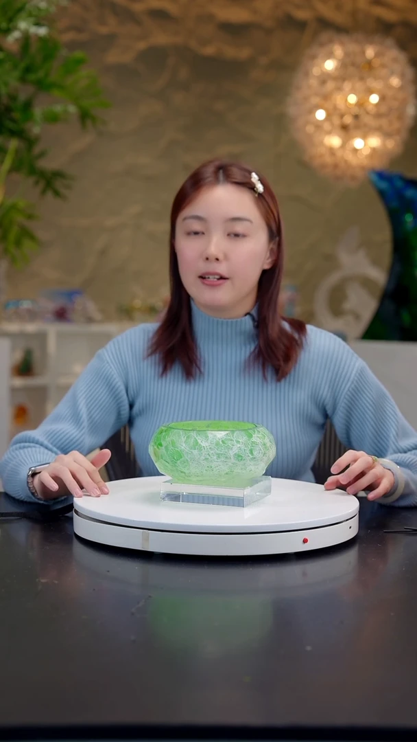 摆件祖母绿设计款果碗