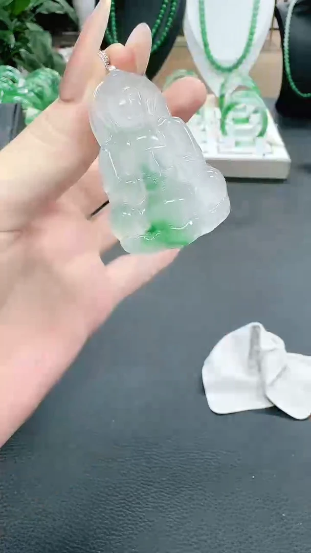 未镶嵌1石英质玉（非洲翠）/7337