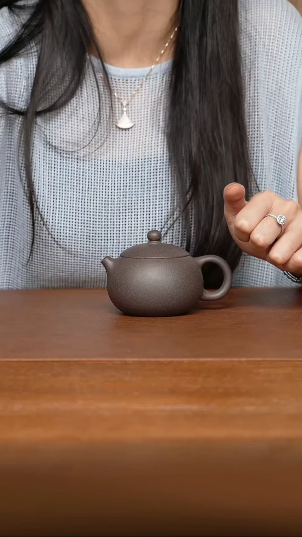 茶壶紫砂陈小平老师 西施 天青泥180cc