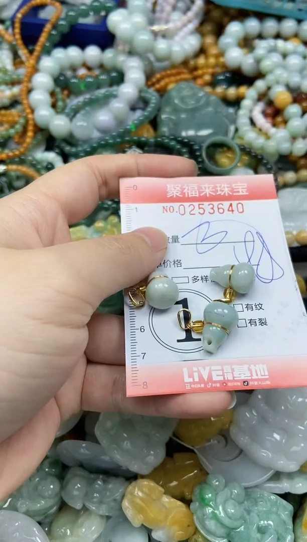 未镶嵌挂件翡翠闪购0253640