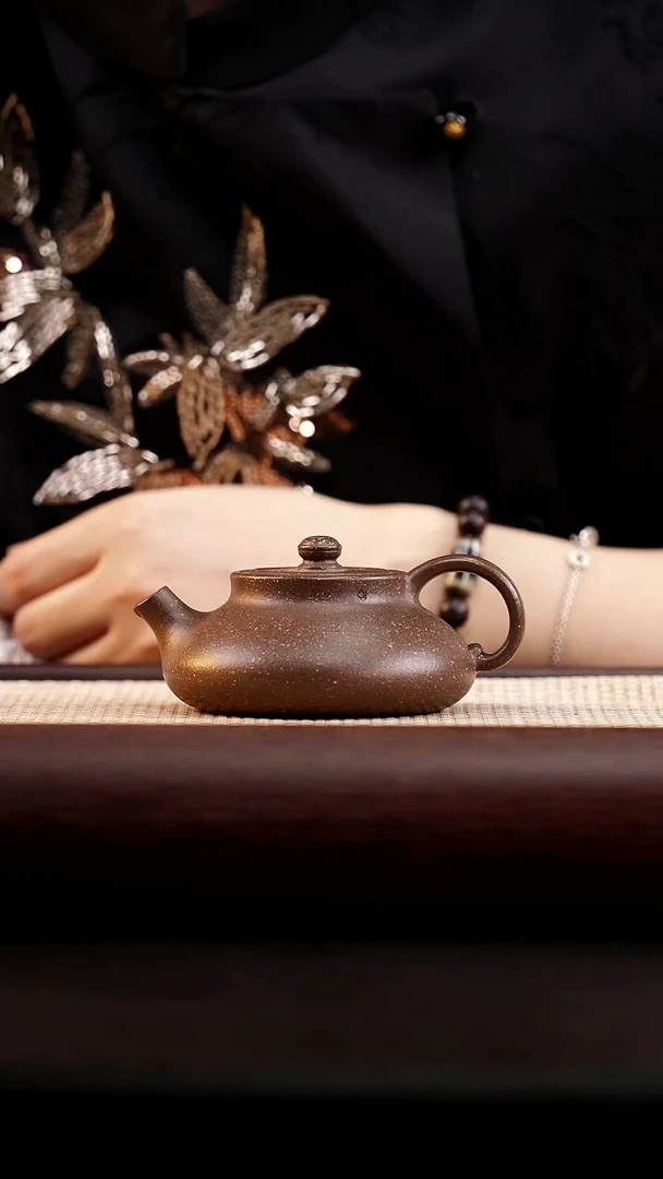 茶壶紫砂古天青禅思
