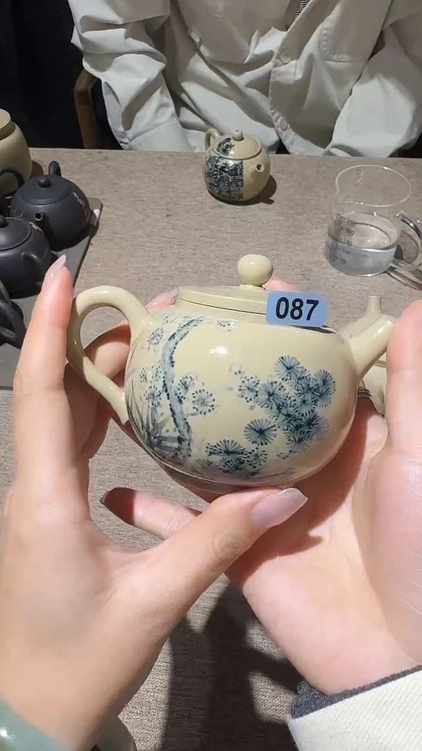 板娘的茶 全手工130ml 紫陶茶具087