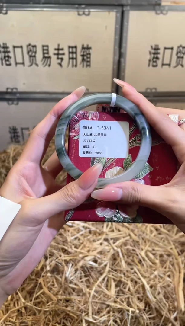 未镶嵌手镯石英质玉T5341