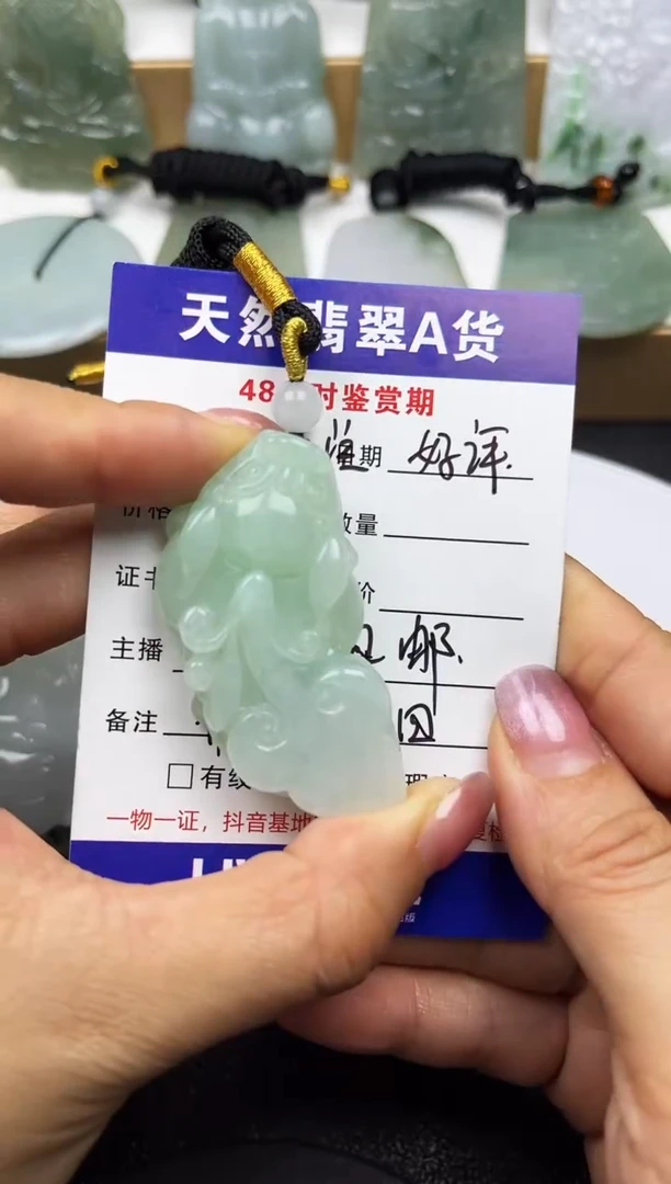 颈饰未镶嵌翡翠