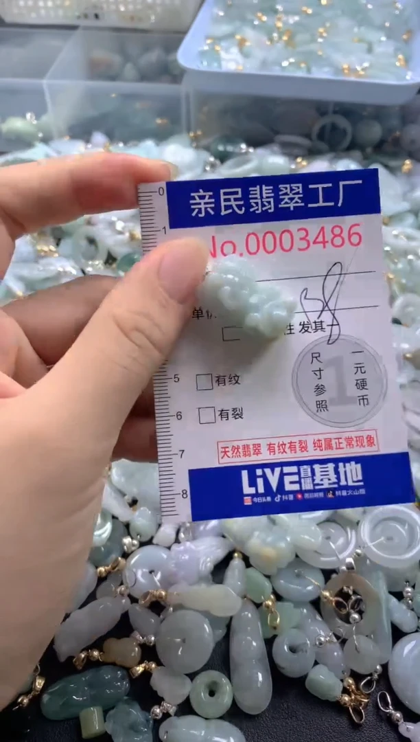 颈饰未镶嵌翡翠3486