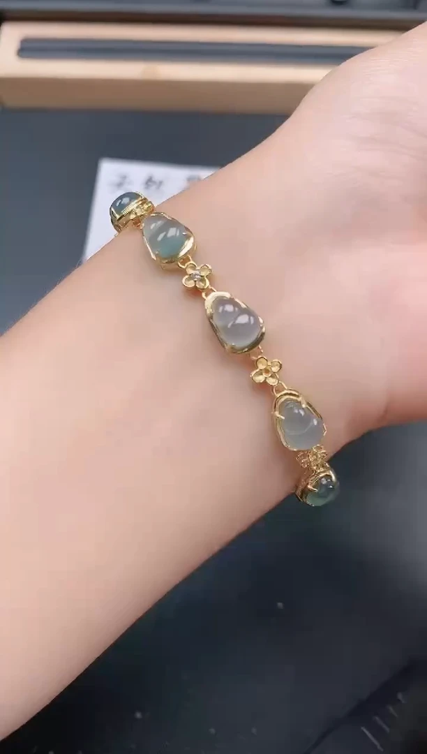 银S925镶嵌戒指翡翠111