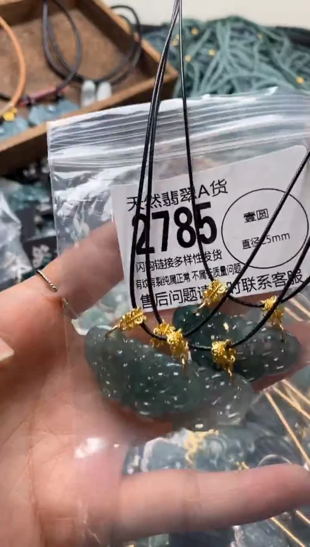 【闪购商品】翡翠颈饰未镶嵌多样性发其一2785