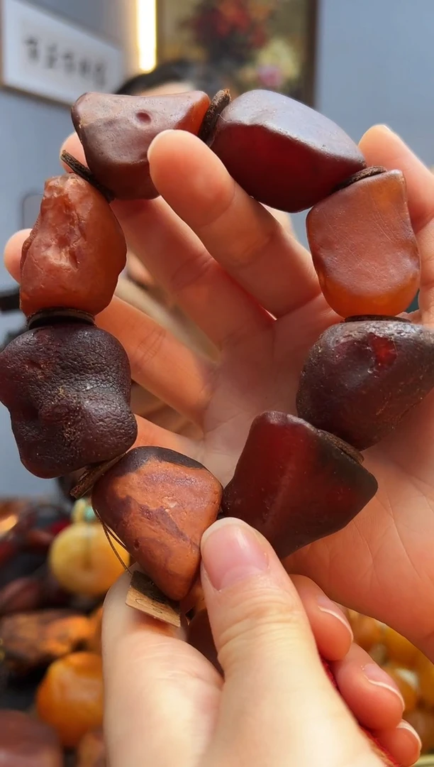 手串琥珀未镶嵌手串