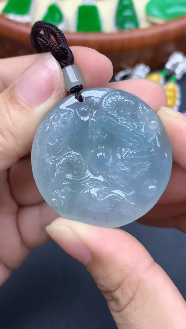 颈饰未镶嵌翡翠347-中国好珍宝