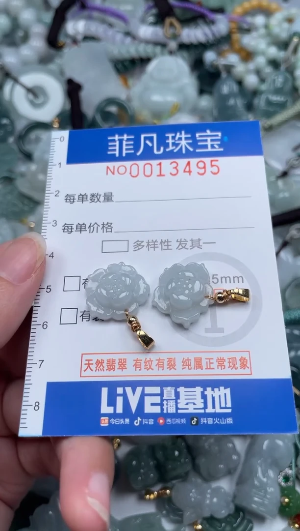 颈饰未镶嵌翡翠13495