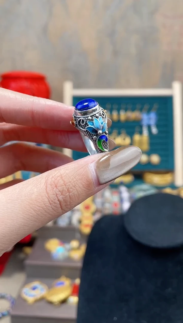 【闪购商品】非遗花丝镶嵌戒指