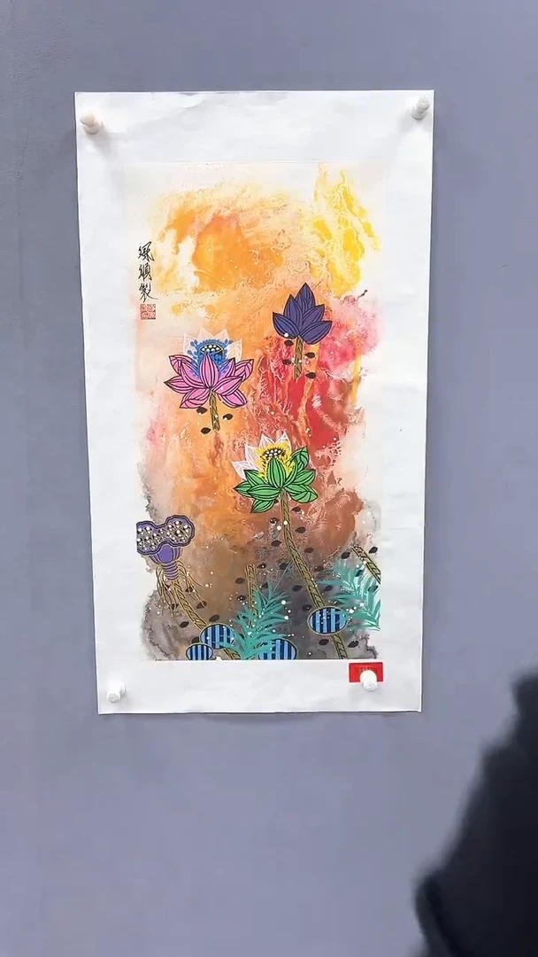 国画国画杨风顺绘画2pc花鸟