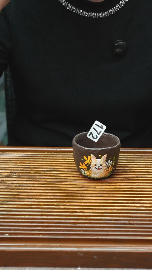 粗陶手工手做茶具
