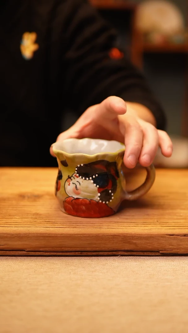 【闪购商品】@@陶园瓷舍@@纯手工手绘@高温釉下彩