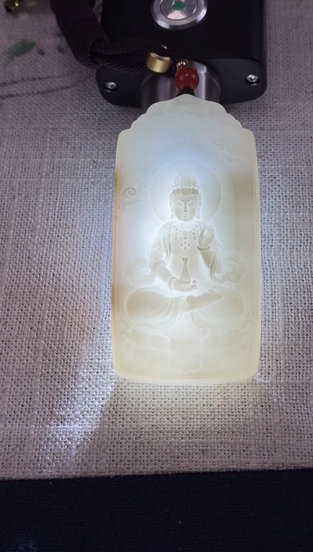 颈饰未镶嵌和田玉越*3213