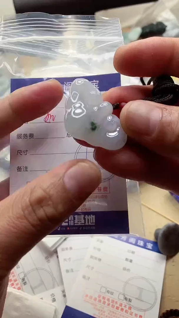 【闪购商品】翡翠颈饰未镶嵌挂件