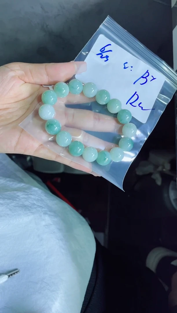 定制翡翠未镶嵌比***饭珠串