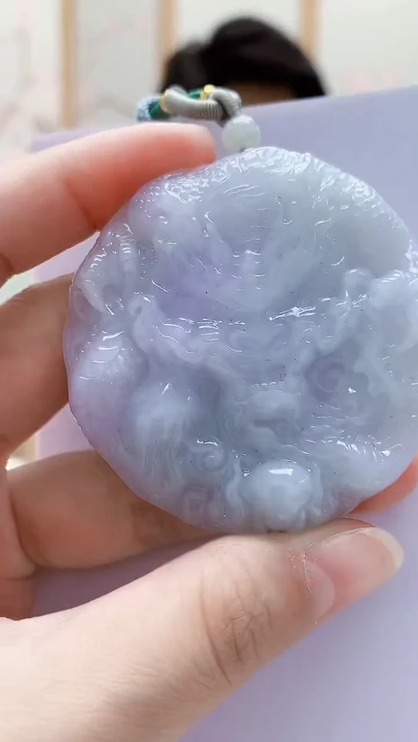 未镶嵌定制翡翠1502lr-毛货挂件20