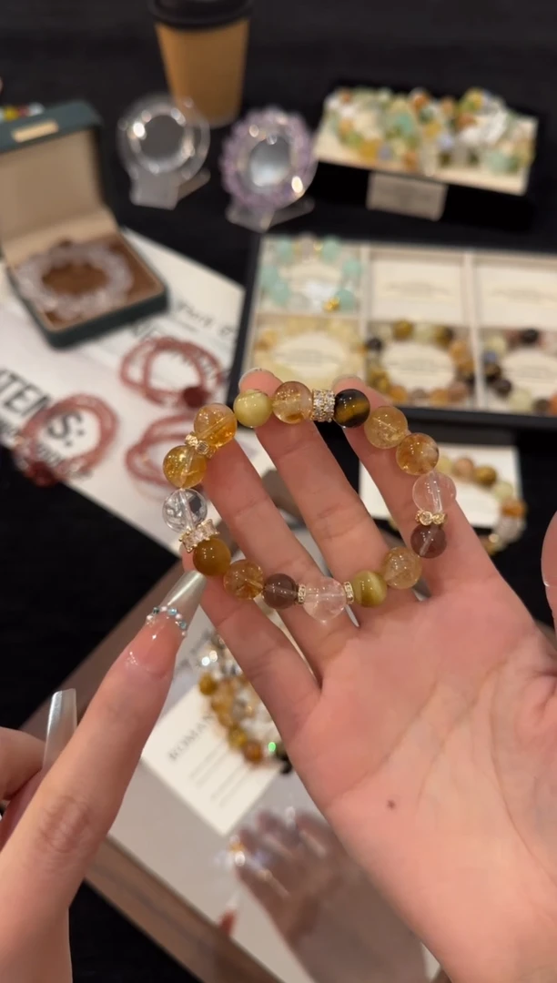 合金手链水晶财富多宝x2996