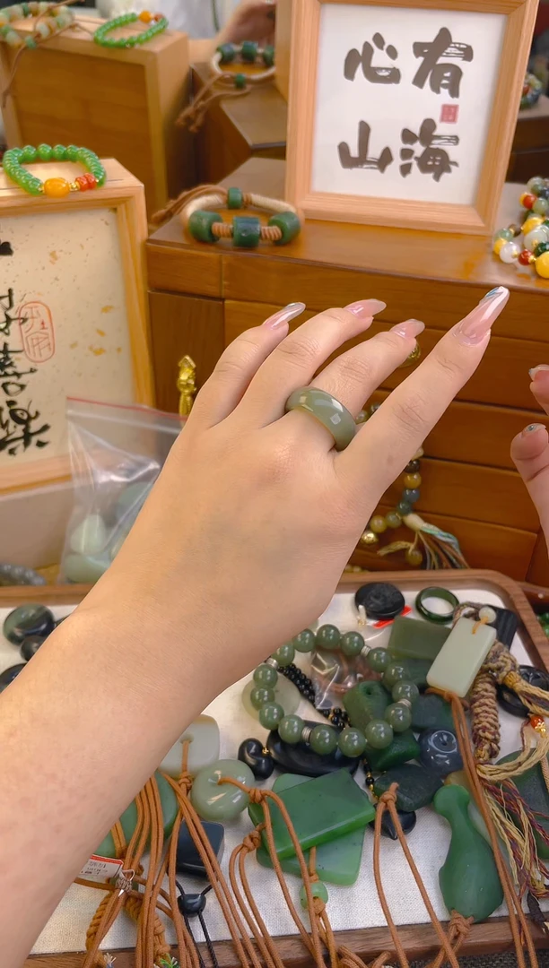 手链未镶嵌和田玉且末蓝