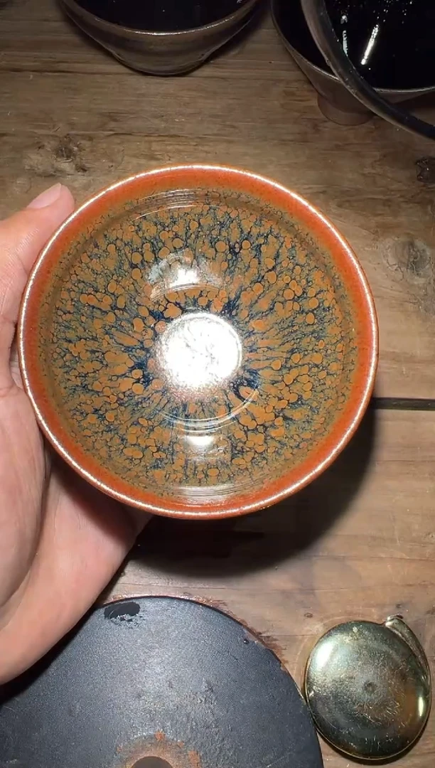茶盏老木头精品柴烧156