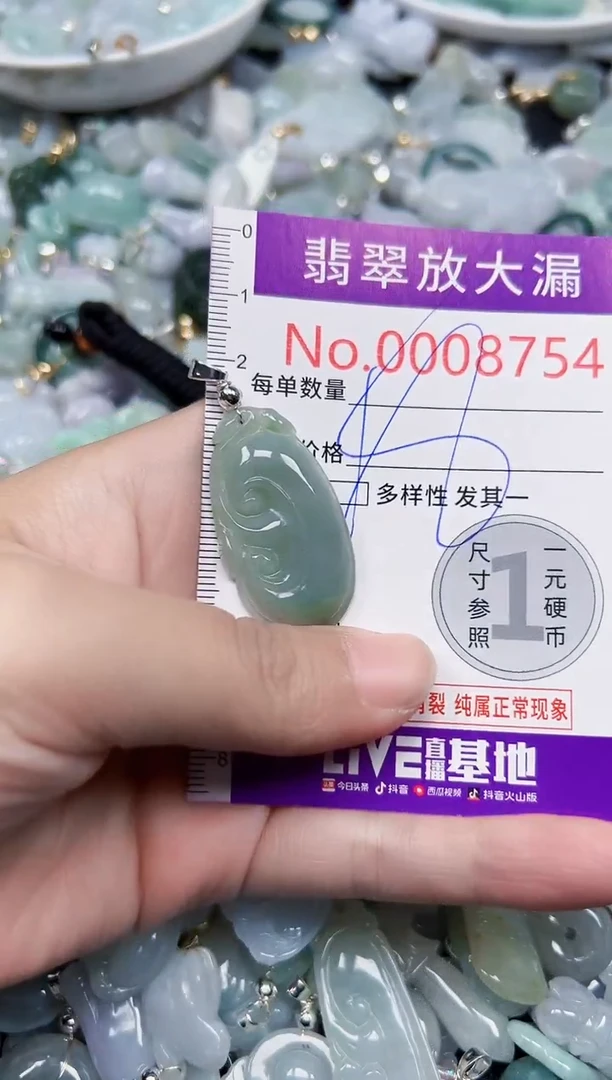 颈饰未镶嵌翡翠8754