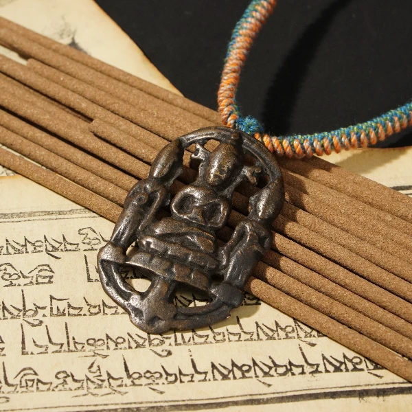 20世纪无量佛挂件/LBT2290Z/古玩老串/律宝堂