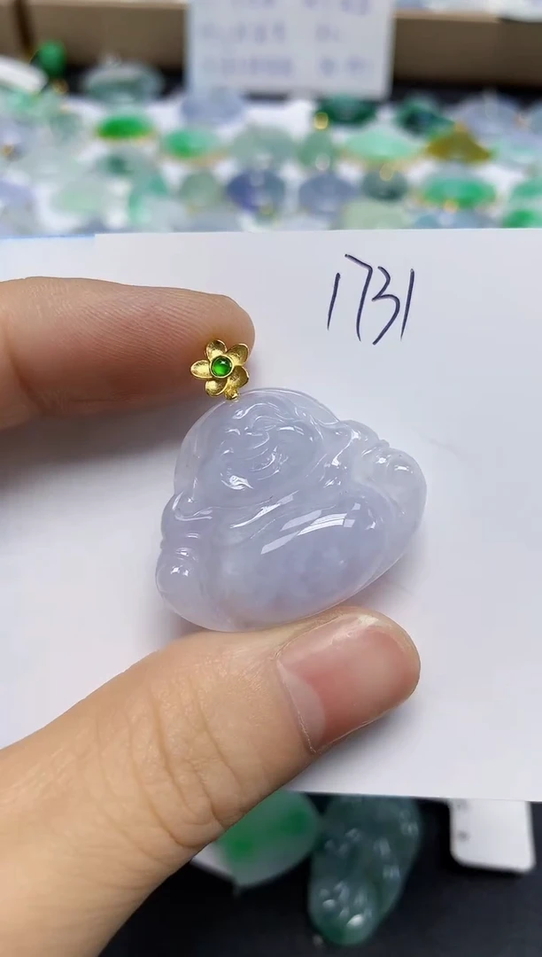 翡翠未镶嵌颈饰天然缅甸翡翠A货