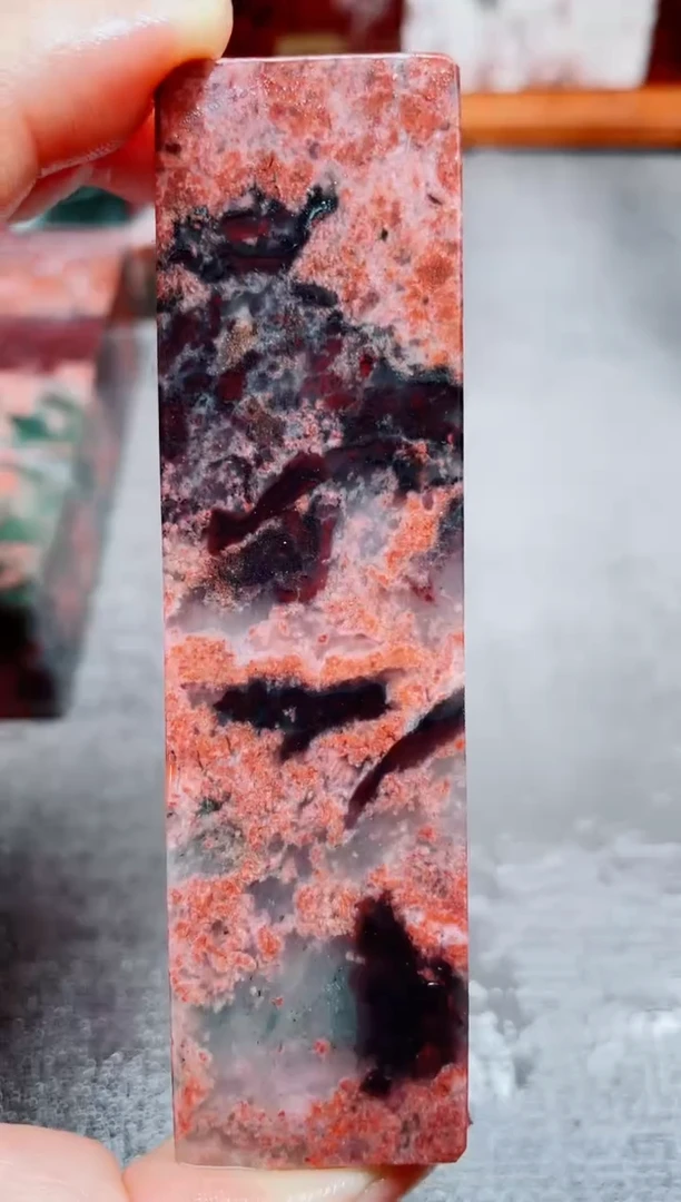 玉桂林鸡血玉素章--29