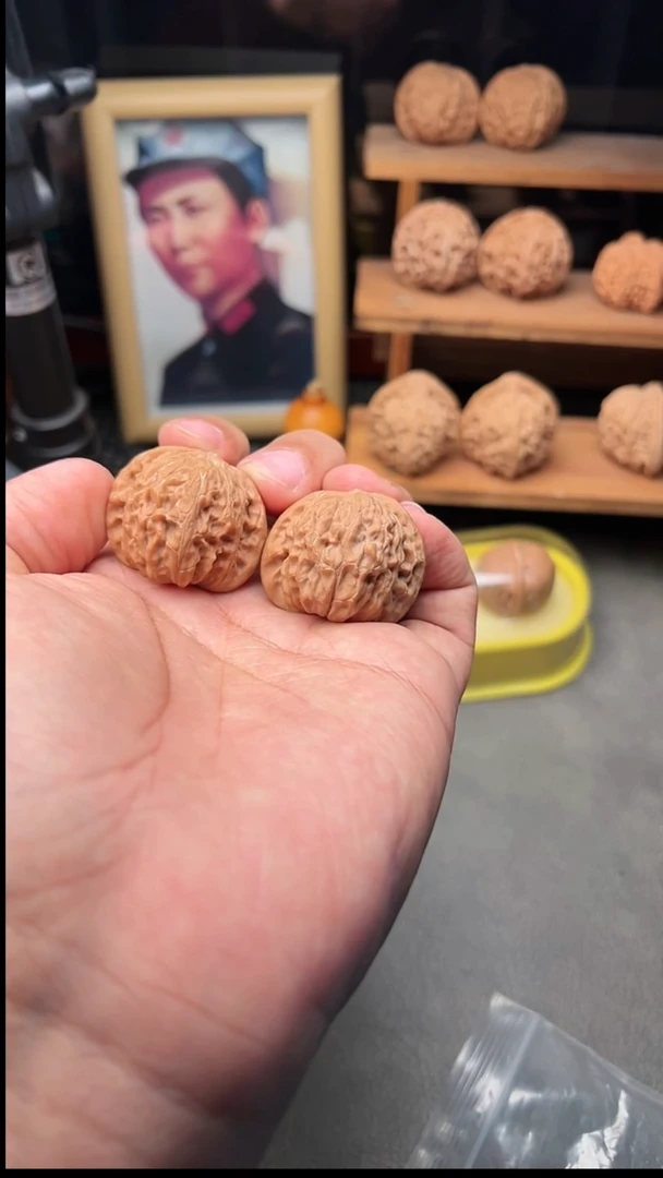 吊坠文玩核桃磨盘35