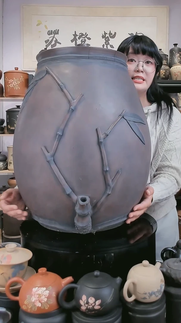 【闪购商品】壶60升水缸83a-微瑕 苏橙茶周边