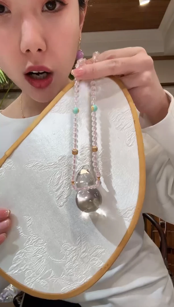 【闪购商品】水晶颈饰未镶嵌国风