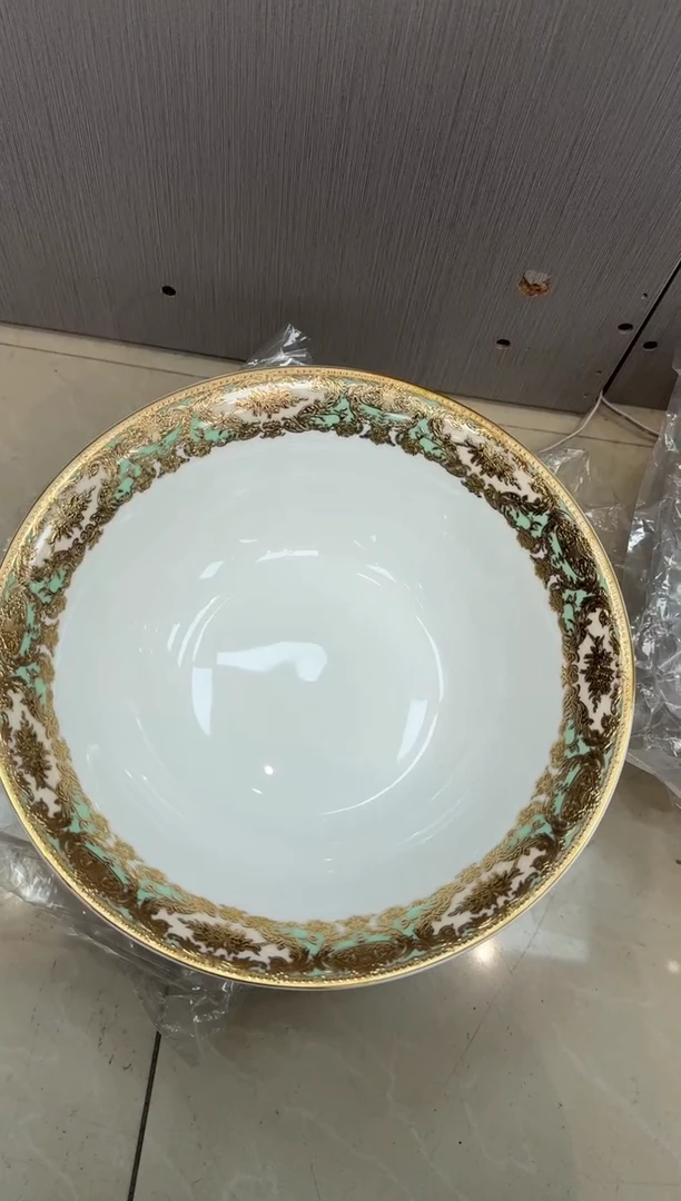 瓷片9英寸汤碗 福利款 1个