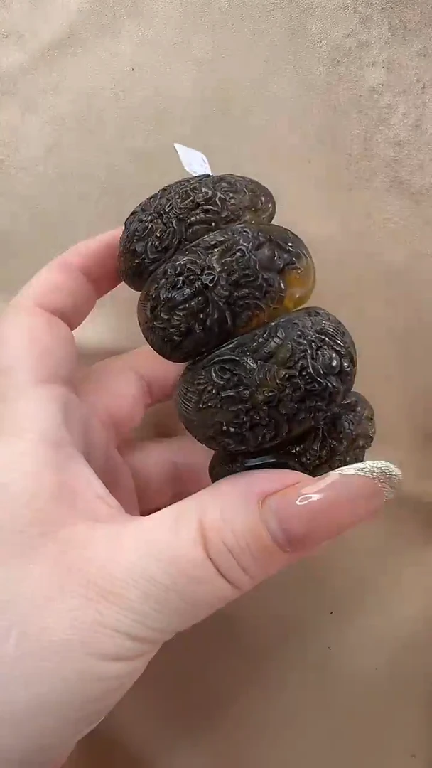 手链琥珀未镶嵌手牌
