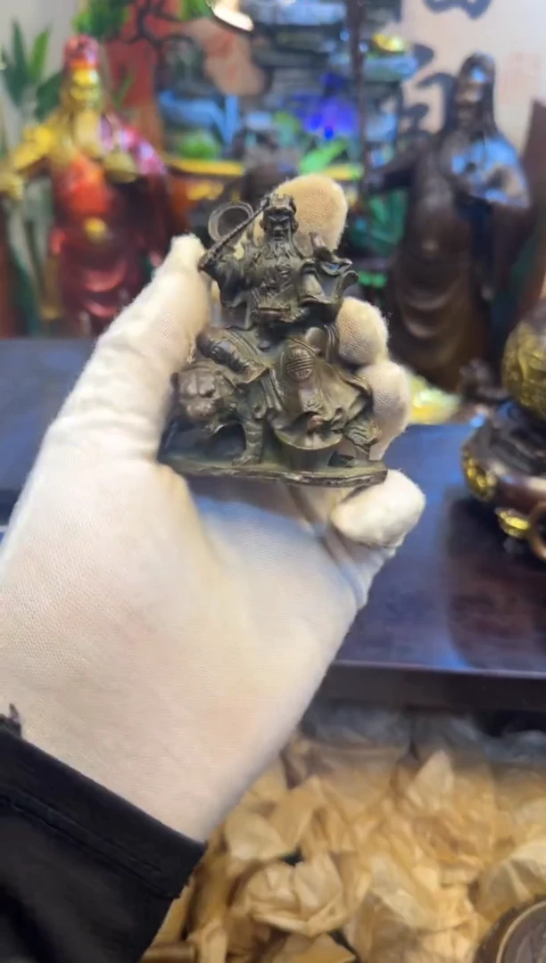 潼潼古铜只卖真铜！（赵公明）