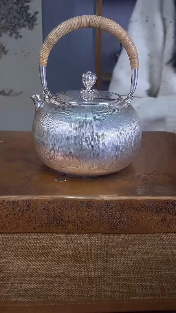 不二银工糖团烧水壶