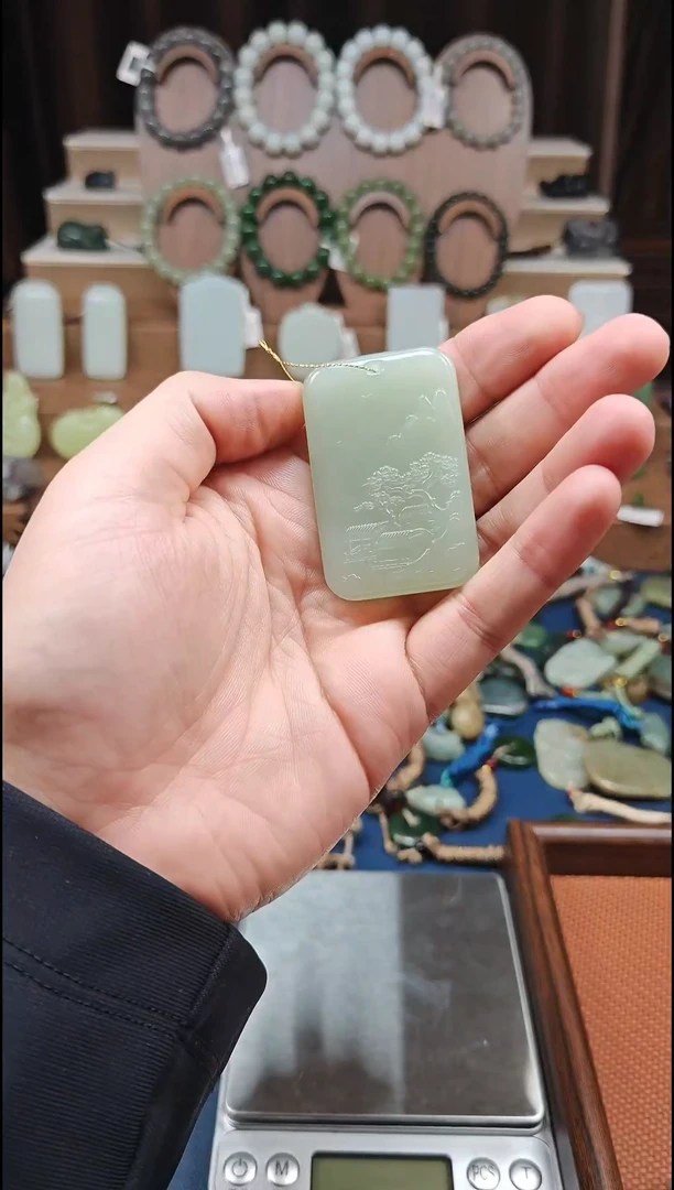 颈饰未镶嵌和田玉多样性发货拍一发一