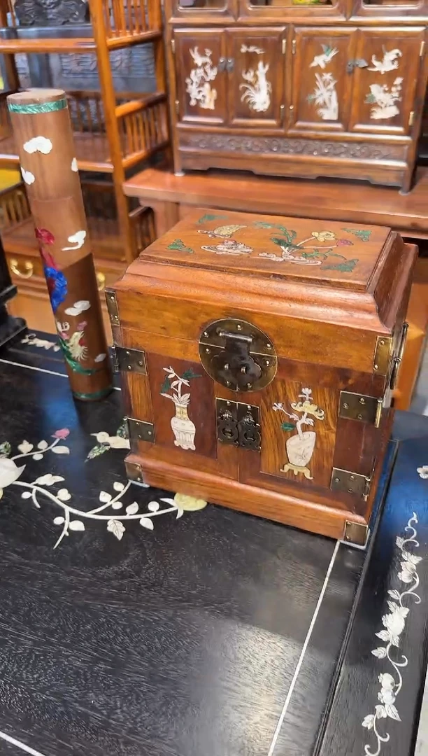 【闪购商品】木木艺鸳鸯戏水官箱358.888