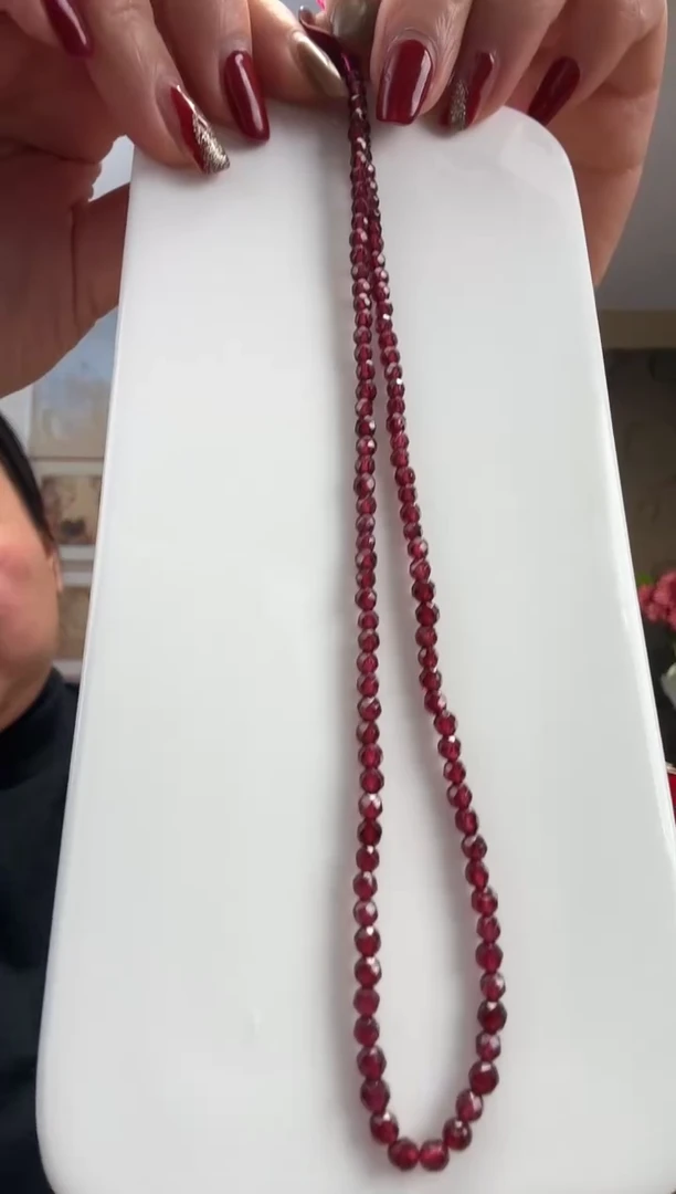 【闪购商品】石榴石手链未镶嵌石榴石手链