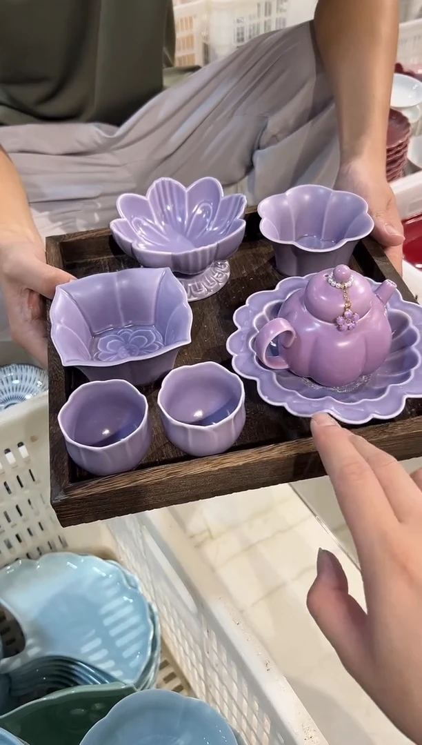 瓷片非微瑕商品，托盘套组【盘】